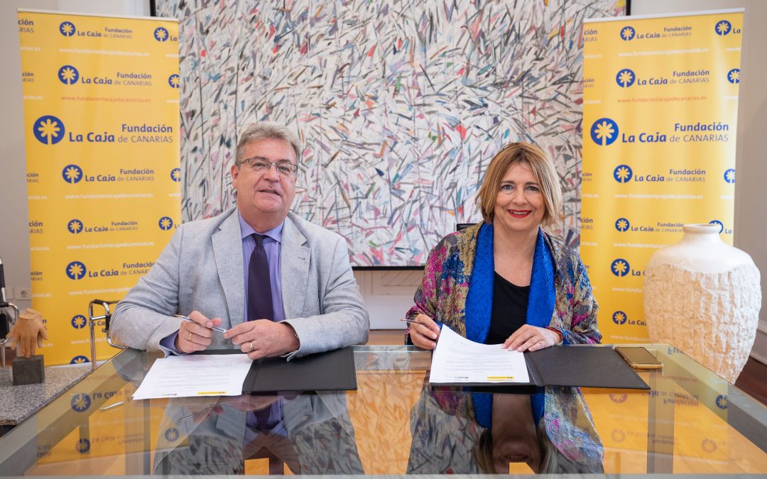 La Fundación La Caja de Canarias renueva su compromiso de colaboración con #UP2U Project